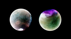 NASA's MAVEN Mission Reveals Psychedelic Colors of Mars in Stunning UV Images
