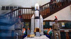 INDIA-SPACE-SCIENCE-MOON-CELEBRATION