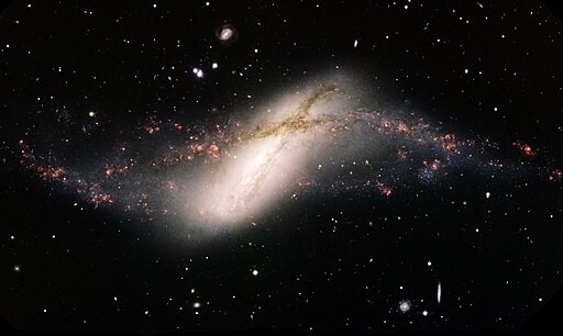 Rare Polar Ring Galaxy Resembles Giant Eye in Space, Similar Clusters Might Be More Common in the Universe Than Previously Thought
