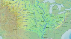 Mississippi River Is Disappearing Based on Satellite Photos; Drinking Water Supply in Louisiana, Barge Shipments Affected