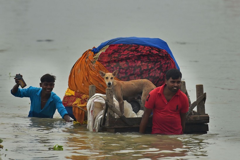 INDIA-WEATHER-FLOOD