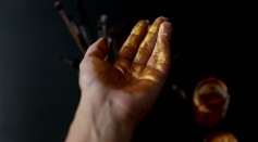 Golden hand