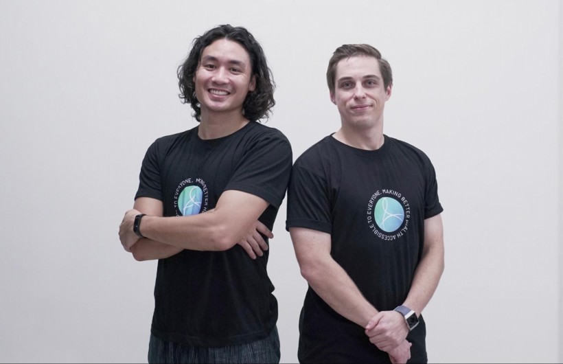 Labfront Co-founders Chris Peng (left) and Jordan Masys right)