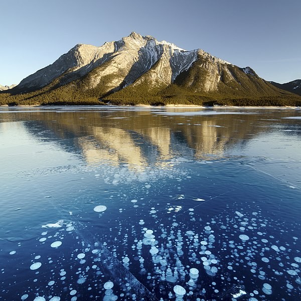 Lake Abraham's Frozen Bubbles: How Did the Pockets of Methane Form and What Makes Them Deadly?