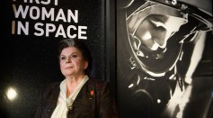 First Woman In Space Visits The Science Museum