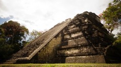 ancient Maya pyramid