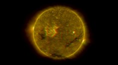 Sun Releases 4 Solar Flares in Rare Super Explosion 