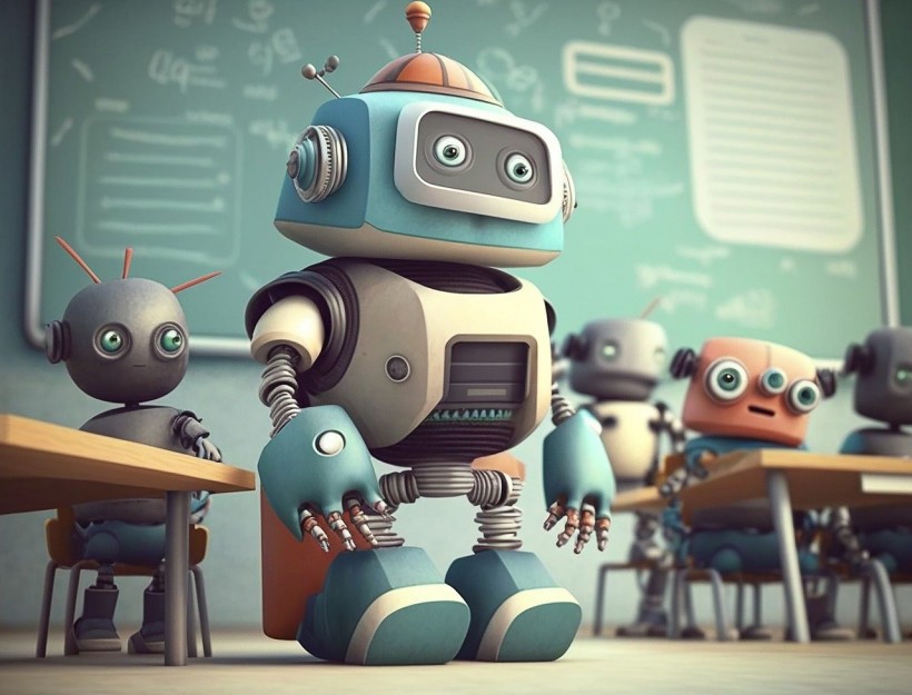 Ai-generated, Robot, School