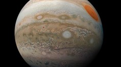 NASA's Juno Mission Releases New Photos Featuring Great Red Spot, Potato-Like Shape Moon Amalthea