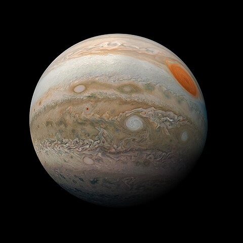 NASA's Juno Mission Releases New Photos Featuring Great Red Spot, Potato-Like Shape Moon Amalthea