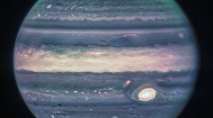 James Webb Space Telescope Spots Previously Unseen Structure Above Jupiter's Great Red Spot