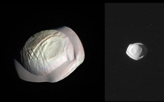 Saturn's moon Pan Incredible Shape