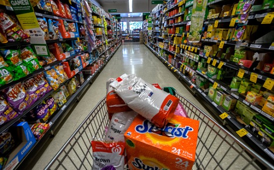  In this photo illustration, products containing high sugar levels are on display at a supermarket on April 8, 2016 in Melbourne , Australia. 