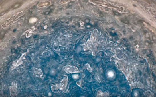 Jupiter revealed NASA mission finds swirling storms at poles, weird magnetic fields