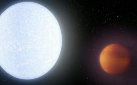 KELT-9 star and KELT-9b planet found to be hotter than most stars
