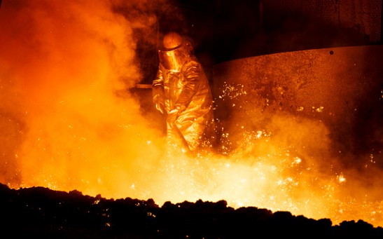 Wasted heat from the molten steel can now be converted into electricity.