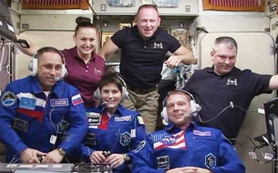 ISS Space Crew - Expedition 42 Crew Members 