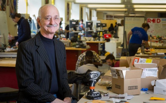 Dr. Woodie Flowers was the main proponent for the FIRST Robotics Competition, which inspired thousands of youth to pursue careers in science and technology.