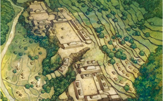 This artist's reconstruction of an ancient settlement pattern in Honduras based on field-checked LiDAR data is what The Earth Archive aims to achieve, but on global scale