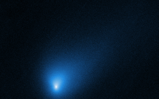 Hubble's view of interstellar comet 2I/Borisov, 260 million miles from Earth.