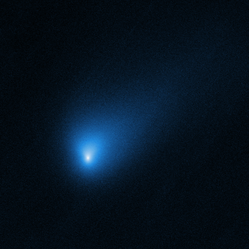 Hubble's view of interstellar comet 2I/Borisov, 260 million miles from Earth.
