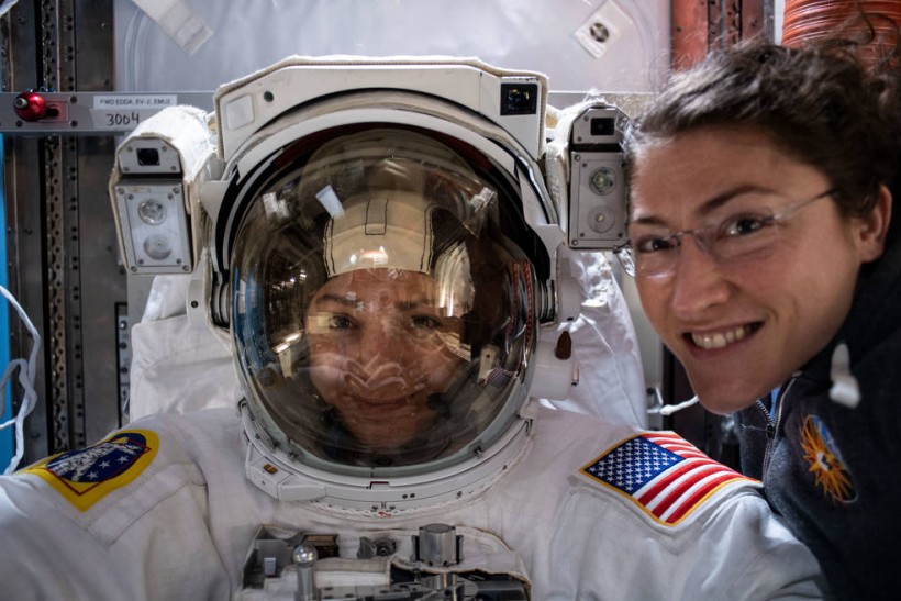 Jessica Meir and Christina Koch, First All-Female Spacewalk Crew
