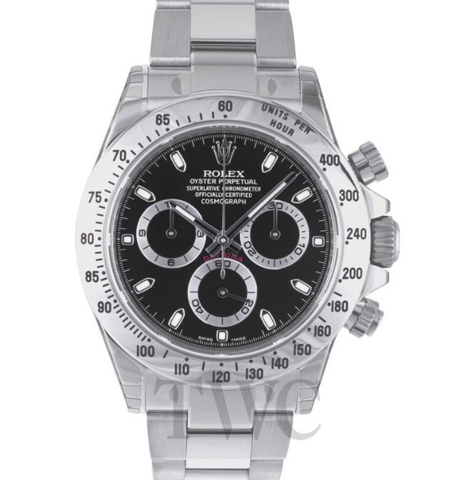 Buy Online Rolex Daytona 116520 Black Watch Model