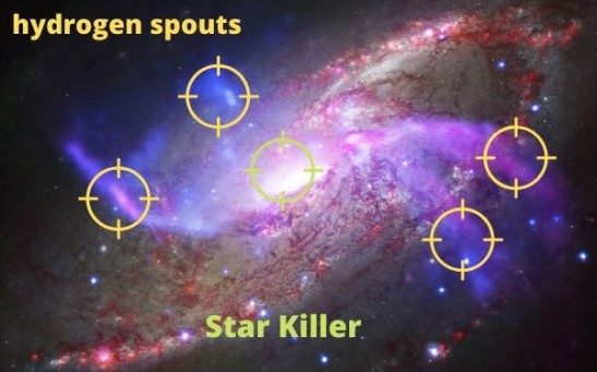 Meet Galaxy m106’s Black Hole Soon to Swallow Something, God Does Play Dice With the Universe