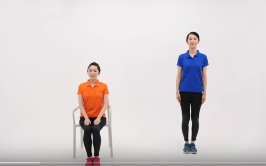 Entitled, 'Human Taiso,' or 'Human Exercise' in English translation, this video was made available for public viewing via a YouTube link by Human Life Care