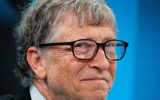 Bill Gates, Co-Chair of Bill & Melinda Gates Foundation, attends the World Economic Forum (WEF) annual meeting in Davos, Switzerland, January 22, 2019