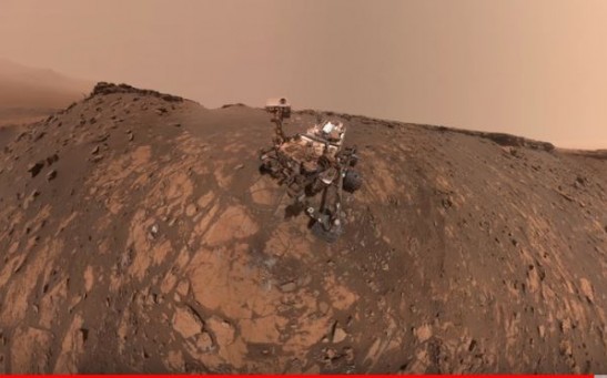 NASA’s Curiosity rover takes a selfie from Mars