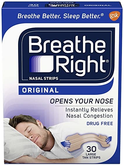 Breathe Right Nasal Strips