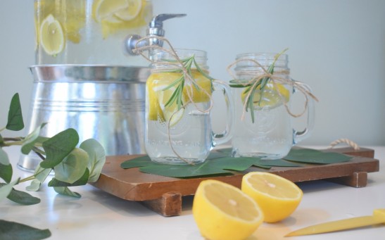 fruit infused water for the summer