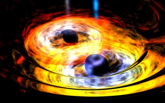 A Simulation of Two Colliding Stars Reveal How A Black Hole is Born