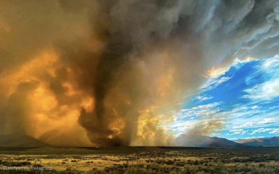 Science Times - Several 'Firenados' Blaze Through California 