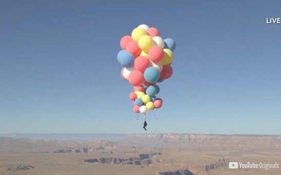 Ascension: How Did David Blaine Flew Over Arizona Desert While Holding on To Helium Balloons?