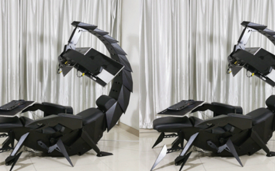Game On: Giant Robotic Scorpion Cockpit is the Latest Gaming Chair in Town
