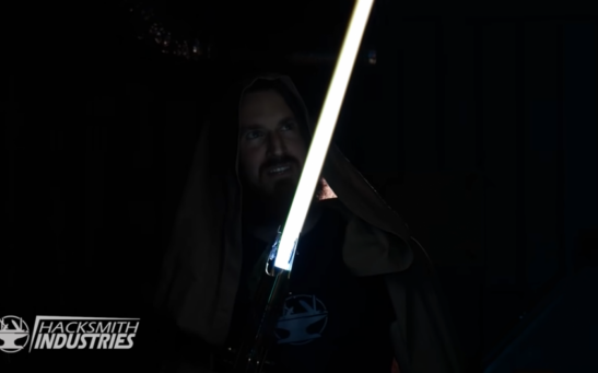 LOOK: The World's First Real Retractable Lightsaber Inspired From Star Wars