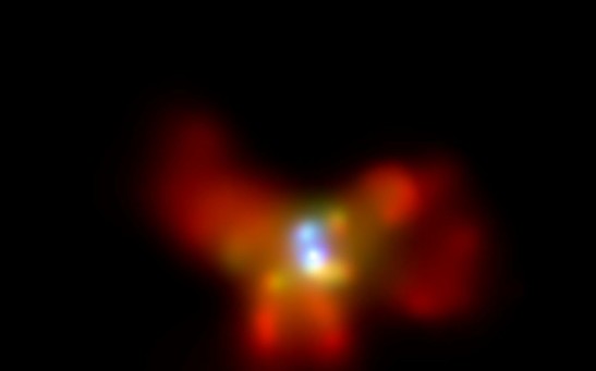 Chandra Uncovers Two Black Holes In Same Galaxy