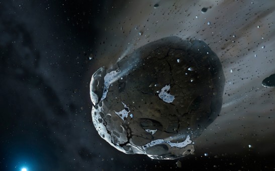 Artist Depiction of Asteroid