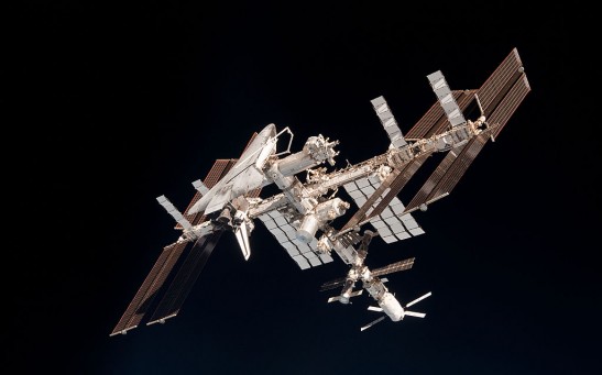 Science Times - Endeavour Orbits Earth Docked To International Space Station