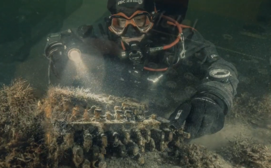  Divers Found Nazi Enigma Machine in Baltic Sea