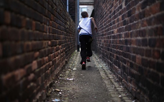 Children Play In The Streets As The School Summer Holidays Begin