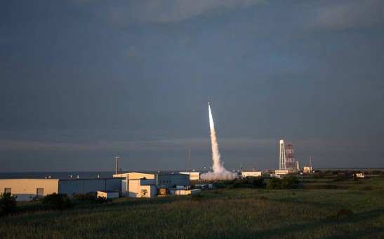 Three-stage Rocket Launches from NASA’s Wallops Flight Facility