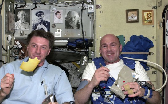 Eating in Space