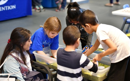 Science Times - Autism Speaks Light it Up Blue - Chicago Children's Museum Autism Awareness Celebration