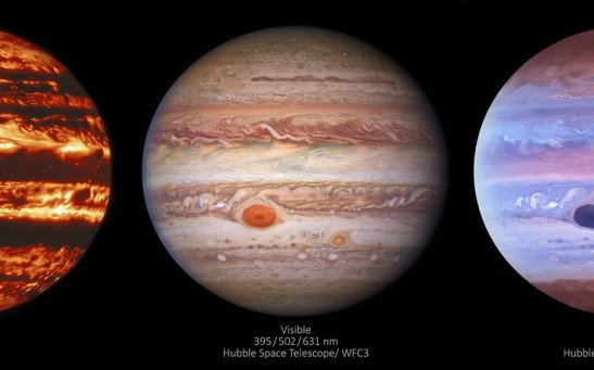 Three Views of Jupiter