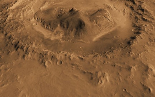 Mars' Gale crater