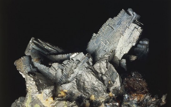 Close-up of arsenopyrite