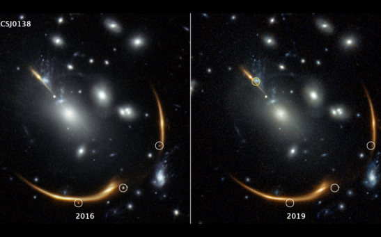 Rerun of Supernova Blast Expected to Appear in 2037